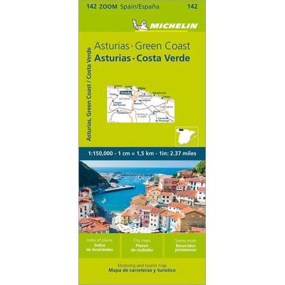 Michelin Asturias, Costa Verde, Karte von , Michelin, 978-2-06-725886-0