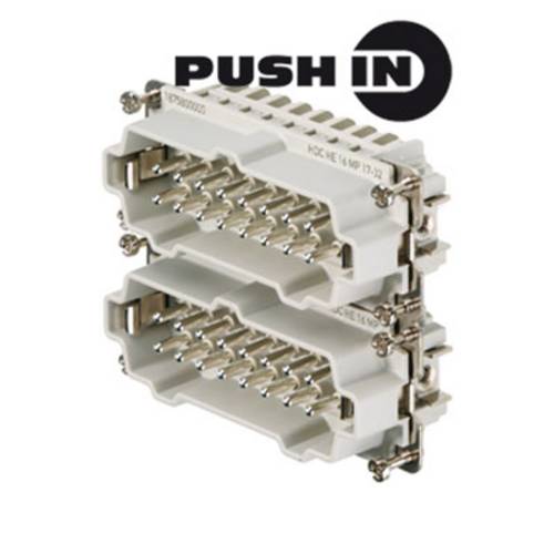 Weidmüller 1875800000 Stifteinsatz RockStar HDC HE 16 + PE Push-In-Klemme 1St.