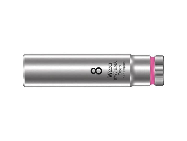 Wera 05004505001 8790 HMA Deep Douille 1/4\ \, Rose Vif\, 8.0 mm