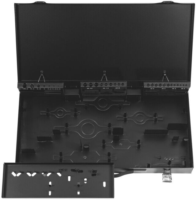 Holex Coffret métallique vide pour kit de filetage, pour filetages métriques: M3-12 (145610 M3-12)