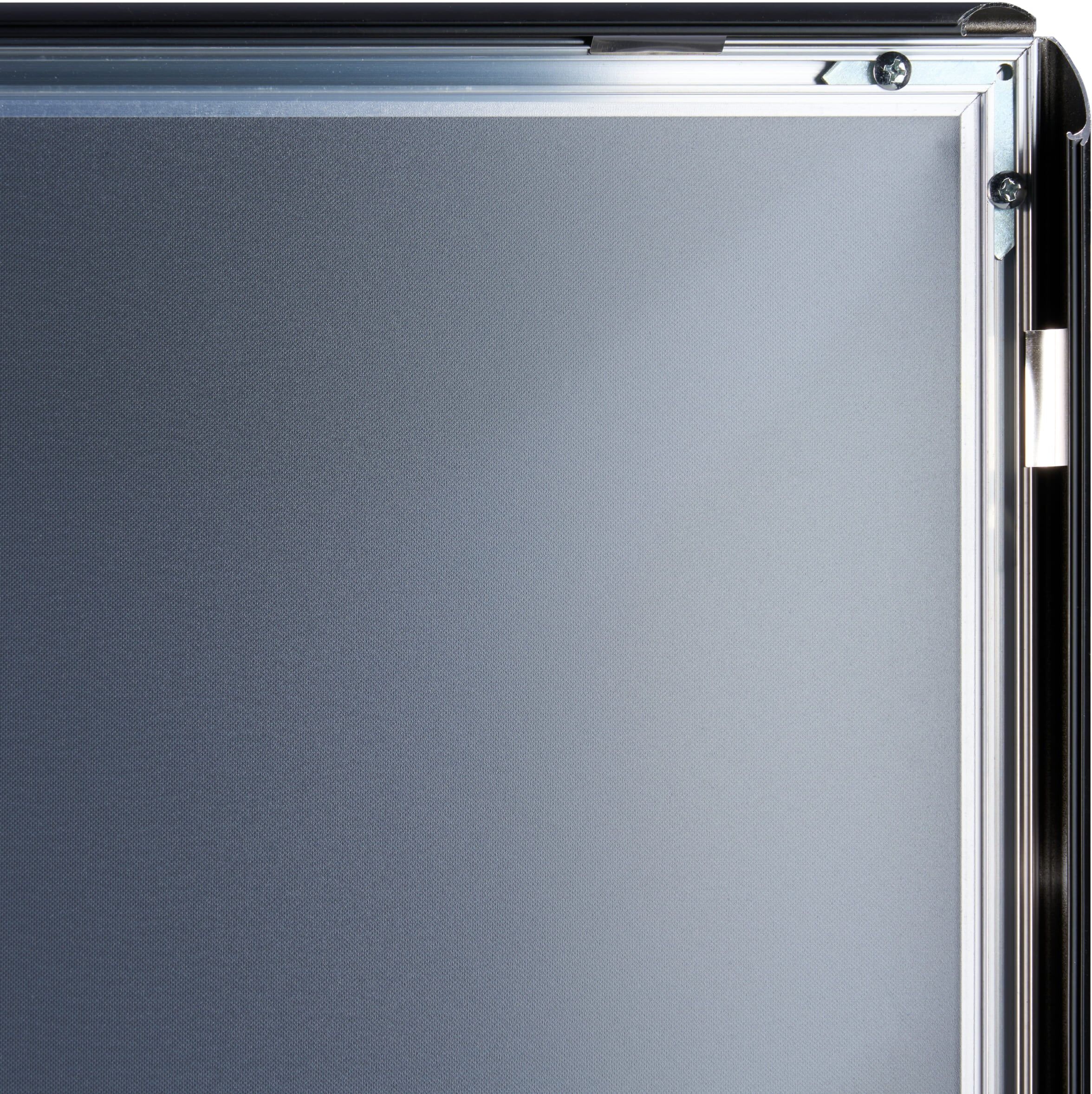 SPRINTIS Cadre clic-clac A3, adhésif En onglet   noir, aluminium