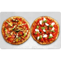 KBS Gastrotechnik KBS Pizzablech glatt 600x400 mm Aluminiumlegierung Wärmespeicherung 1 Stück
