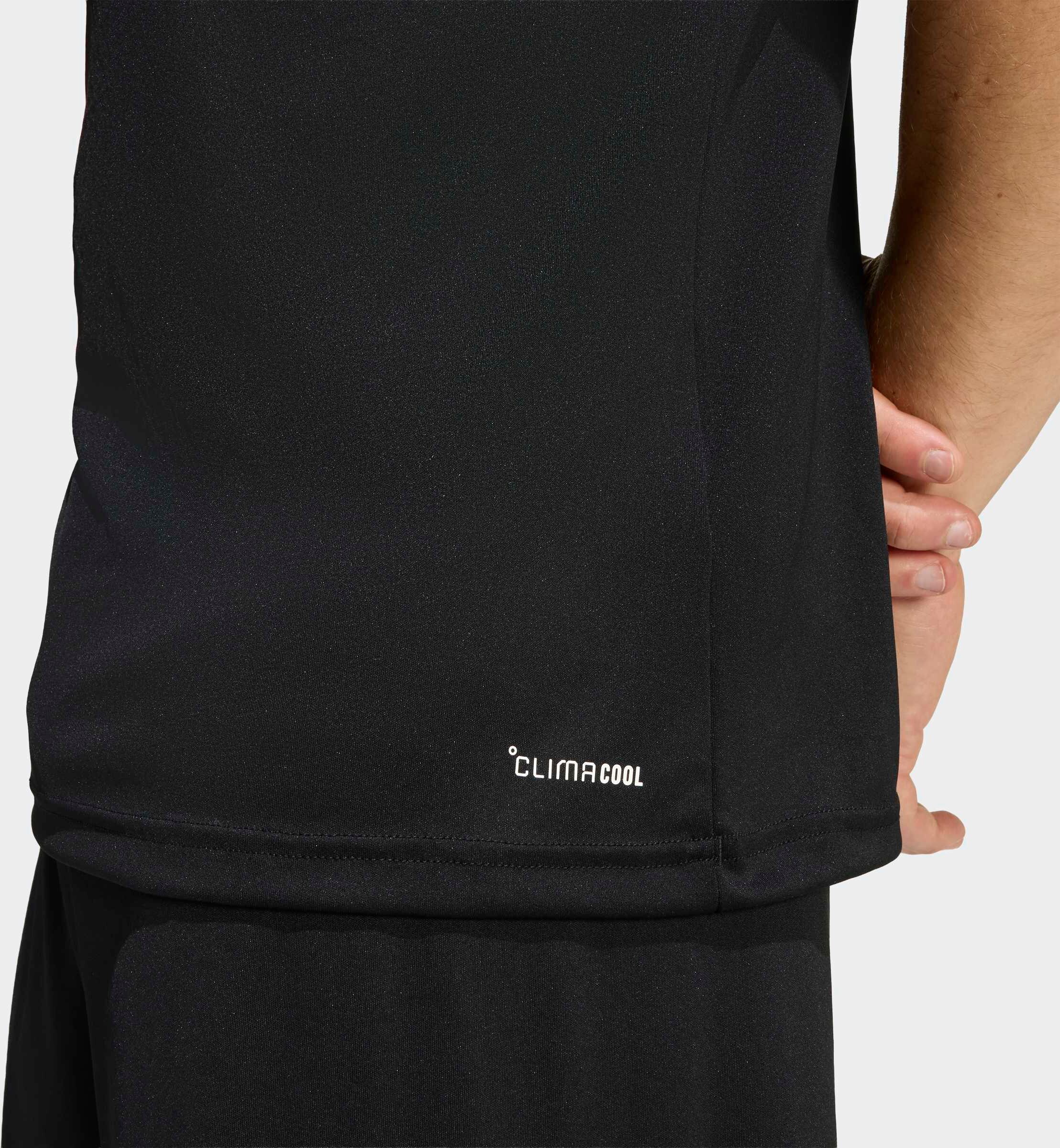 Fußballtrikot ADIDAS PERFORMANCE "ENTRADA26 TRIKOT", Herren, Gr. XXL, schwarz (schwarz, weiß), Obermaterial: 100% Polyester, Rundhals, Trikots Fußballtrikot