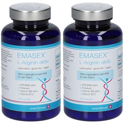 EMASEx L-Arginin Aktiv x2 2x90 St Kapseln
