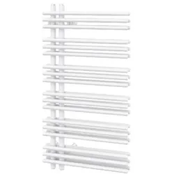 Zehnder Yucca Asym Design-Heizkörper ZY400148A400000 YAD-090-050, 872 x 478 mm, Inox Look, doppellagig