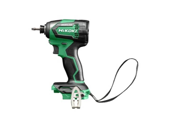 HIKOKI Akku Schlagschrauber WH18DEW2Z, 1/4 Werkzeugaufnahme (18V, Max. Festdrehmoment 175 Nm, Bolzen und Muttern M5-M16, Brushless, Zubehör Koffer, ohne Akku und Ladegerät)