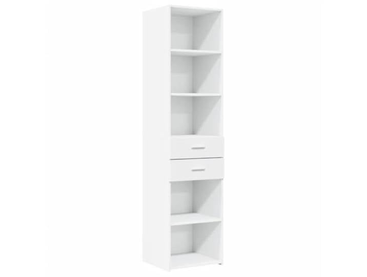 vidaXL Highboard Weiß 45x42,5x185 cm Holzwerkstoff