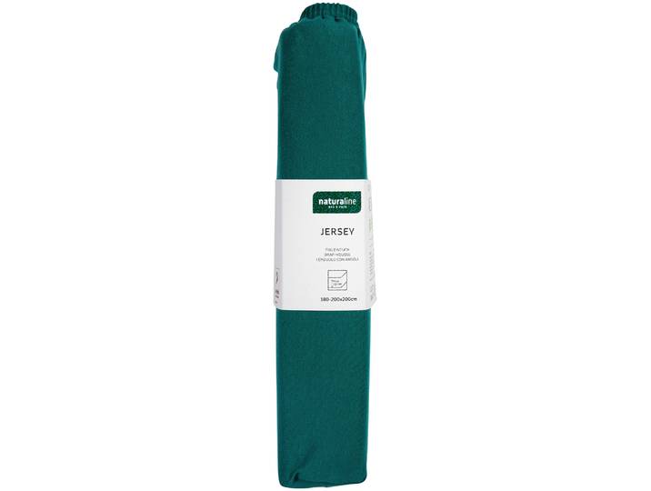Naturaline Textil Bio Fixl. Jersey 180x200 petrol
