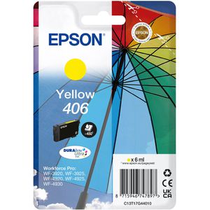 Epson Tinte 406 C13T17G34010 Schirm, gelb, 6 ml, 450 Seiten