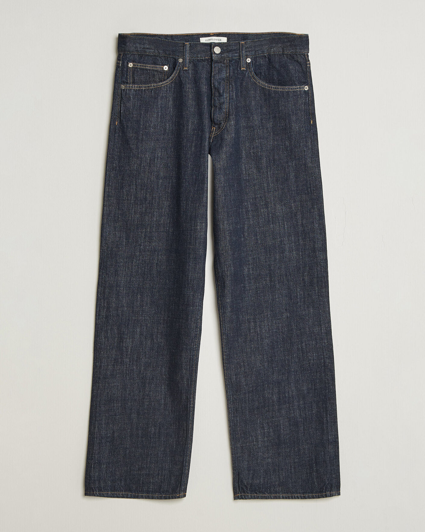 Sunflower Loose Jeans Simple Rinse men W31 Blå
