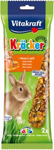 Vitakraft Snack Conigli Nani Kracker Miele 112G