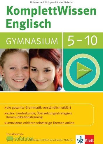 Johannes Wahl - KomplettWissen Englisch Gymnasium 5.-10. Klasse - Preis vom 13.10.2026 19:28:25 h