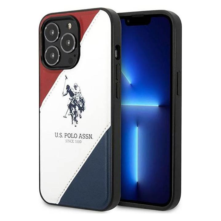 U.S. Polo iPhone 14 Pro Leather Double Horse Case (Apple iPhone 14 Pro) (USP000126-0)