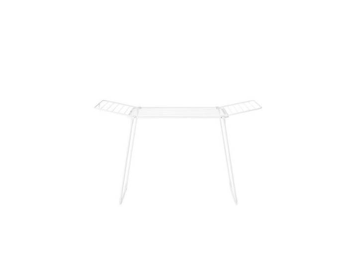 Brabantia Standtrockner, Weiss, Metall, 58.8x97.5x5 cm, klappbar, Kleiderbügelhalter, platzsparend, rostfrei, Haushalt & Reinigung, Wäschepflege, Wäscheständer