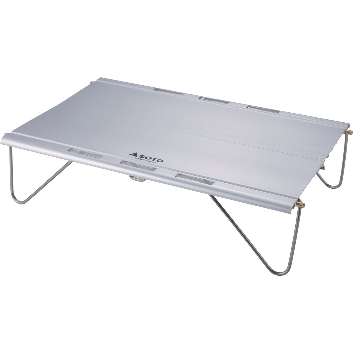 Soto Field Kite Tisch (Größe One Size, silber)