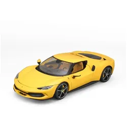 Bburago Ferrari R&P 296 GTB 1/18 gelb