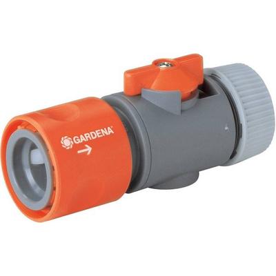 Gardena 00942-50 Kunststoff Regulierstop 13mm (1/2') Ø, Steckkupplung