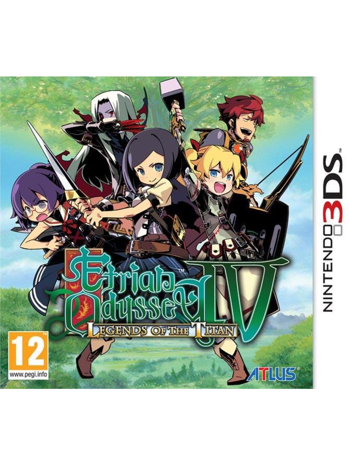 Etrian Odyssey IV: Legends of the Titan - Nintendo 3DS - RPG - PEGI 12