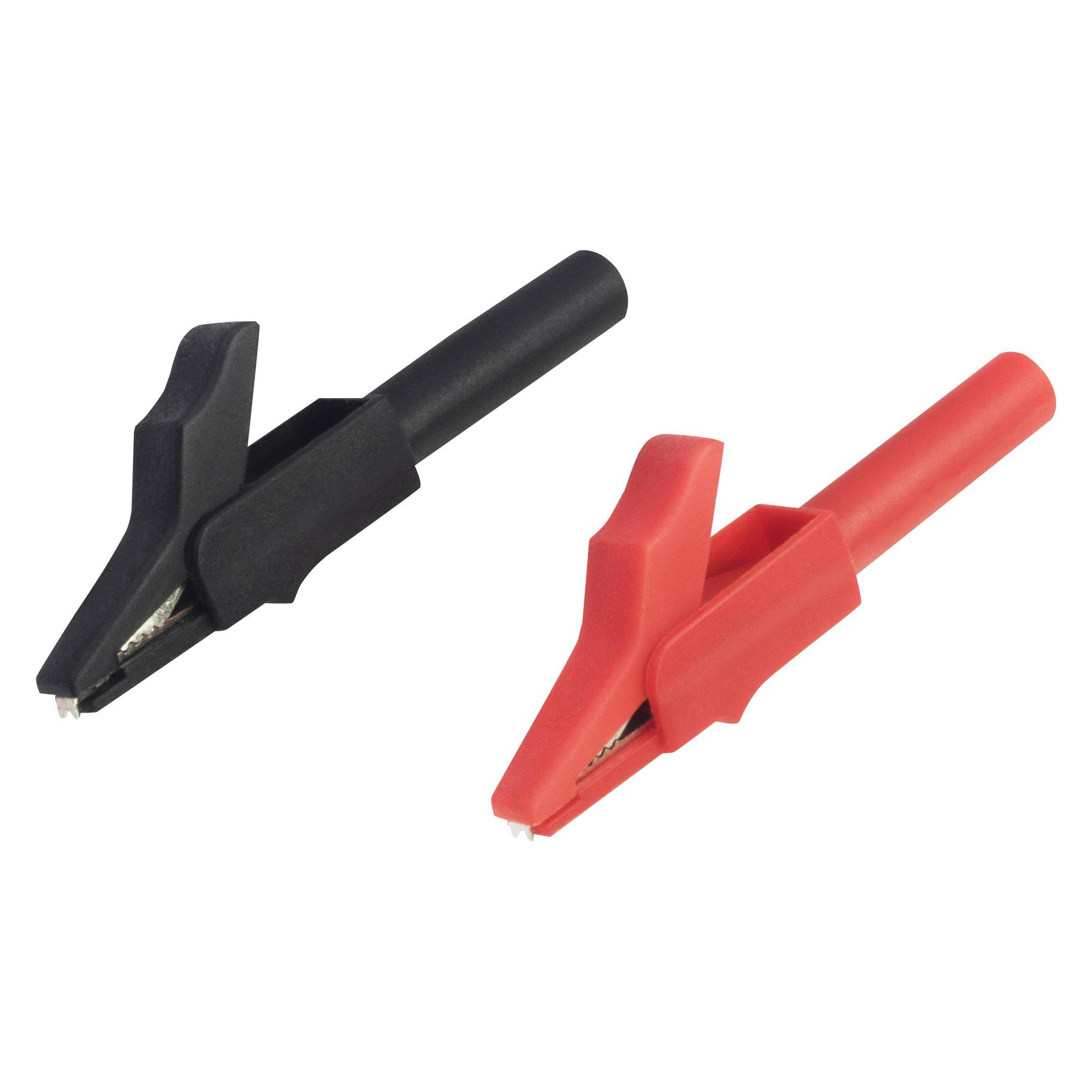 Voltcraft Sicherheits-Mini-Krokoklemmen 2er Pack (MSK-102)