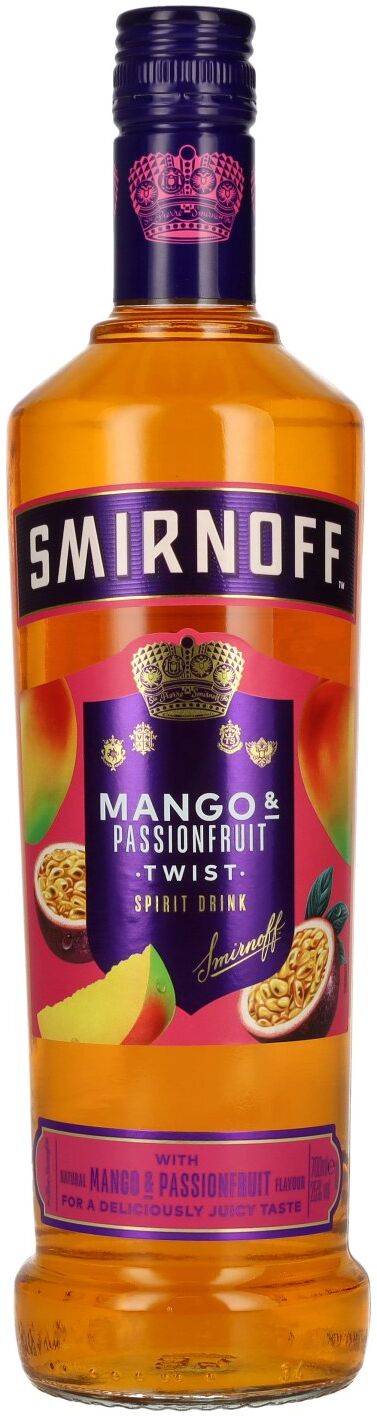 Smirnoff Vodka MANGO & PASSIONFRUIT TWIST Spirit Drink 25% Vol. 0,7l