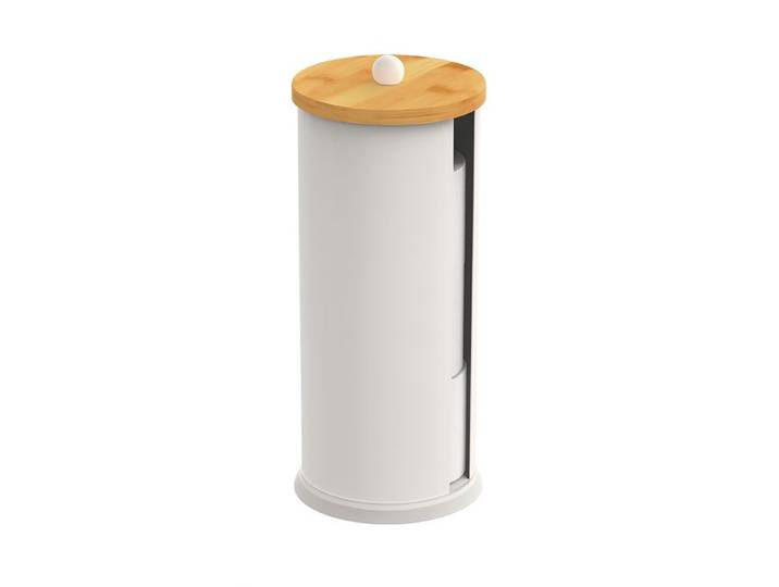 Relaxdays Toilettenpapier Aufbewahrung 3 Rollen