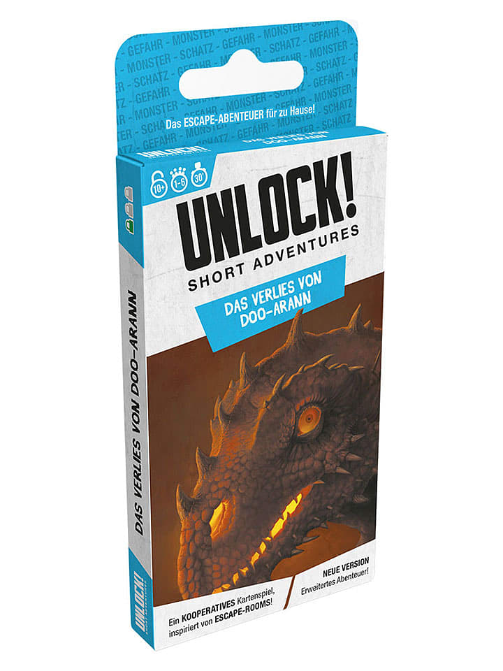 Asmodee Kartenspiel "Unlock! Short Adv. Das Verlies von Doo-Arann" - ab 10 Jahren - onesize
