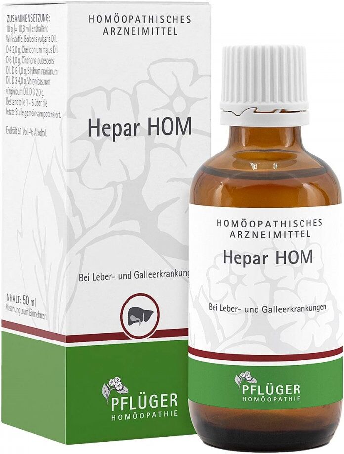 Pflüger® Hepar HOM Tropfen 50ml