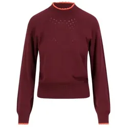 Blutsgeschwister Strickpullover Delicious Minds - burgundy dream knit XL