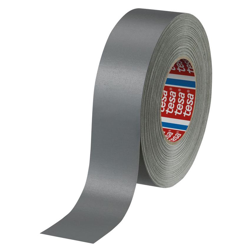 tesa tesaband, Premium-Acryl beschichtetes Gewebeband, Zellwolle kunststoffbeschicht (50 mm) (04651-00538-00)