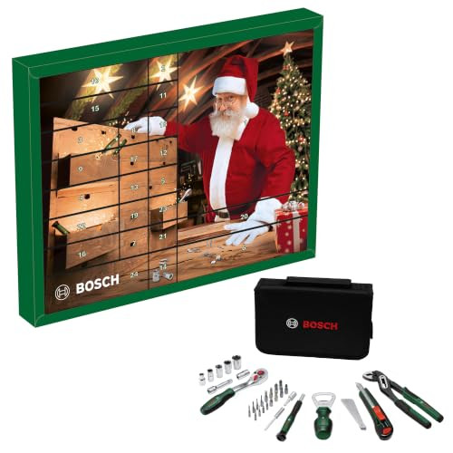 Bosch Adventskalender 2026 met handgereedschap accessoires
