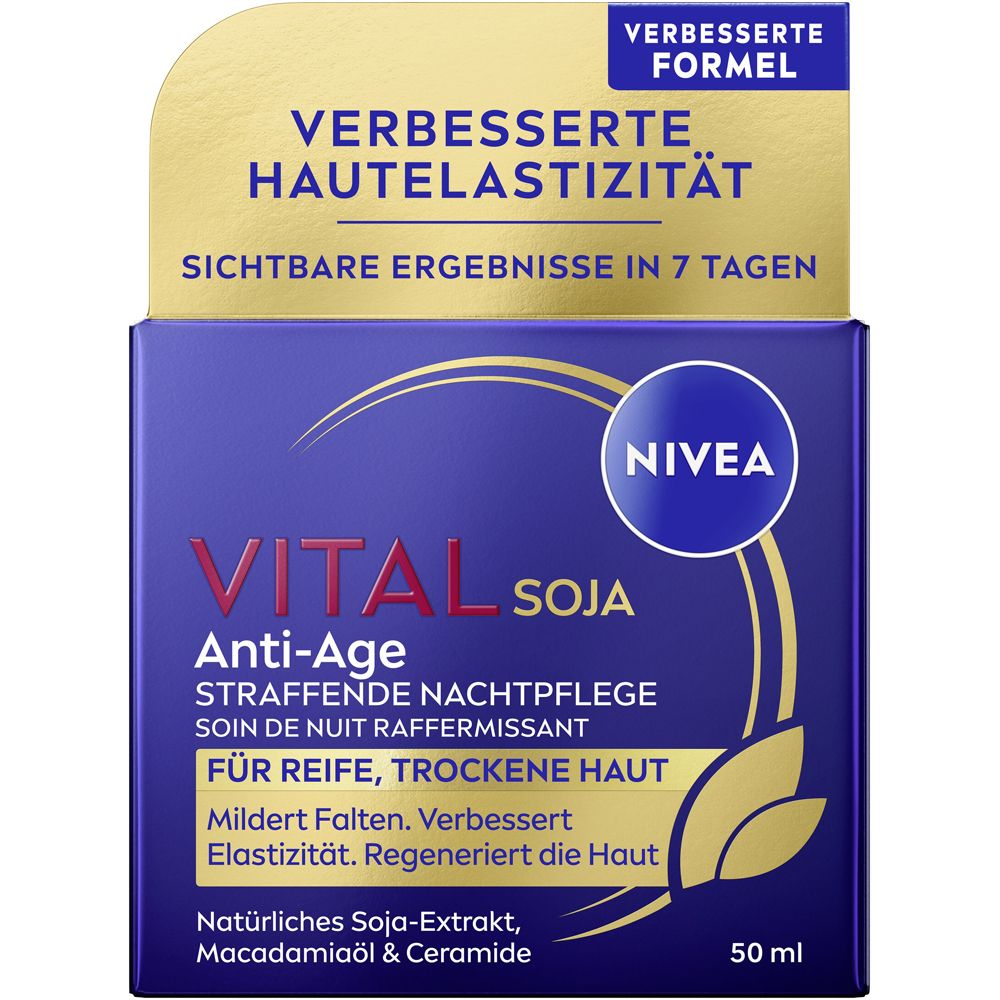 Nivea Vital Soja Anti-Age Straffende Nachtpflege 50 ml