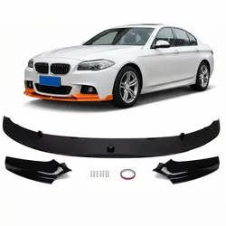 Frontspoiler schwarz glänzend passend für BMW 5er F10 F11 2010-2017