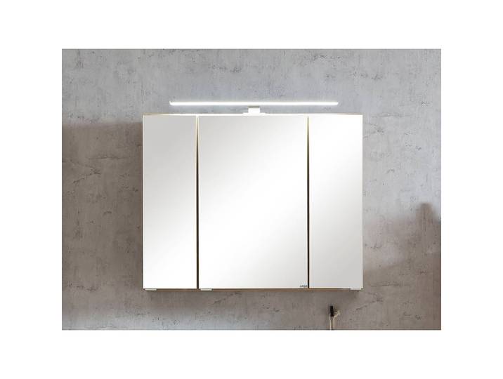 Spiegelschrank 80cm Braun