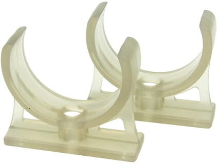 Alphacool Cape Coolplex Halterung aus Acrylglas 2x St&uuml;ck 50mm