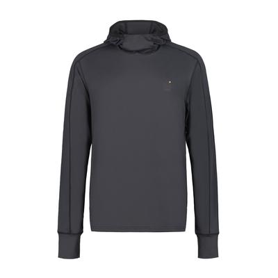 Funktionsshirt ICEPEAK "Icepeak Pullover Maquon", Herren, Gr. L, grau (anthrazit), Stoff, 89% Polyester, 11% Elasthan, normal, ohne Ausschnitt, Shirts Funktionsshirt