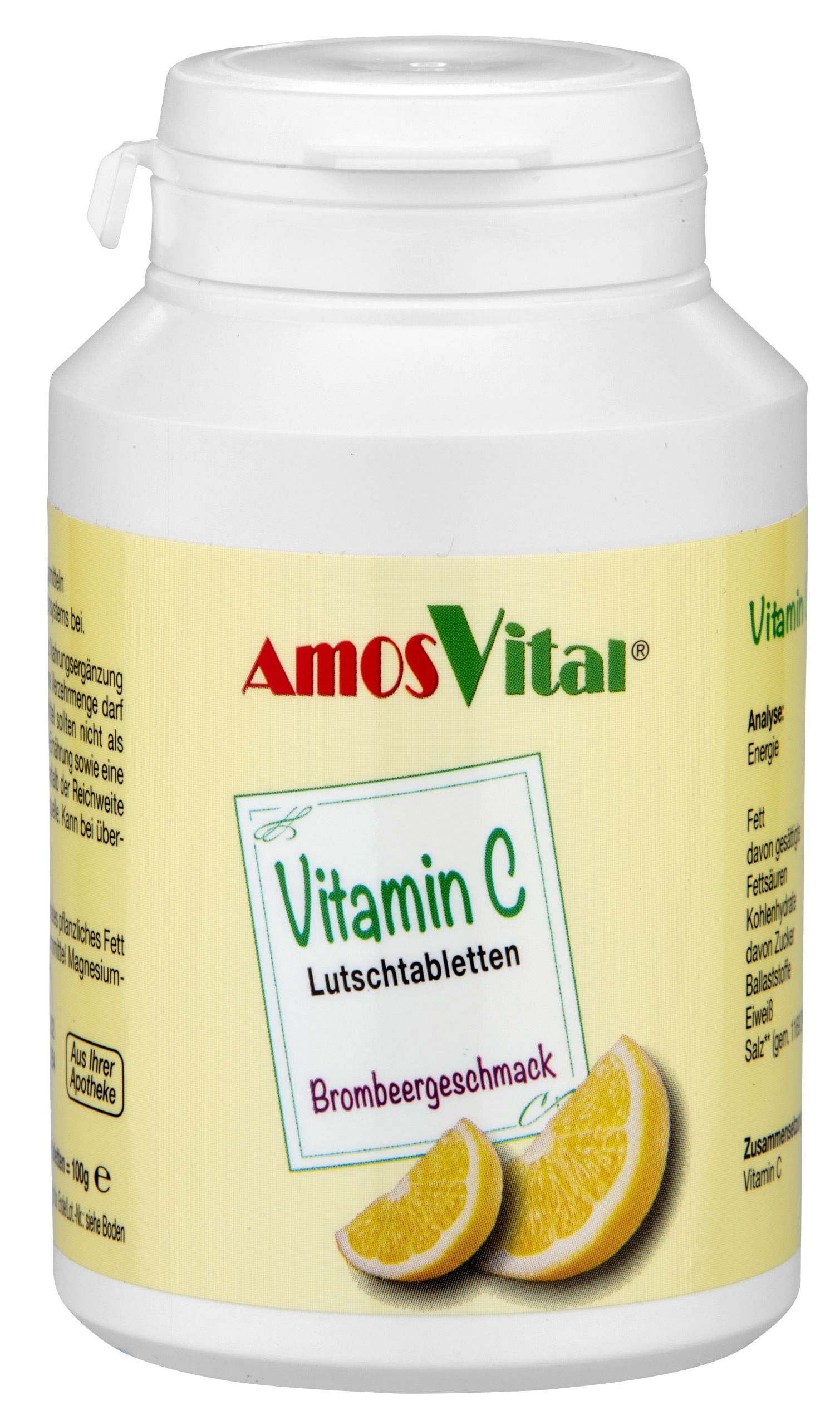 Vitamin C 180 mg AmosVital Lutschtabletten 50 St