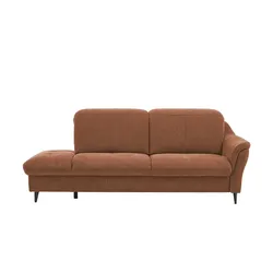 Kollektion Kraft Recamiere  Ellen ¦ orange ¦ Maße (cm): B: 219 T: 102.0