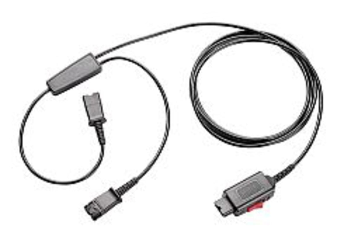 Plantronics/Poly Y-kabel voor het aansluiten van 2 headsets