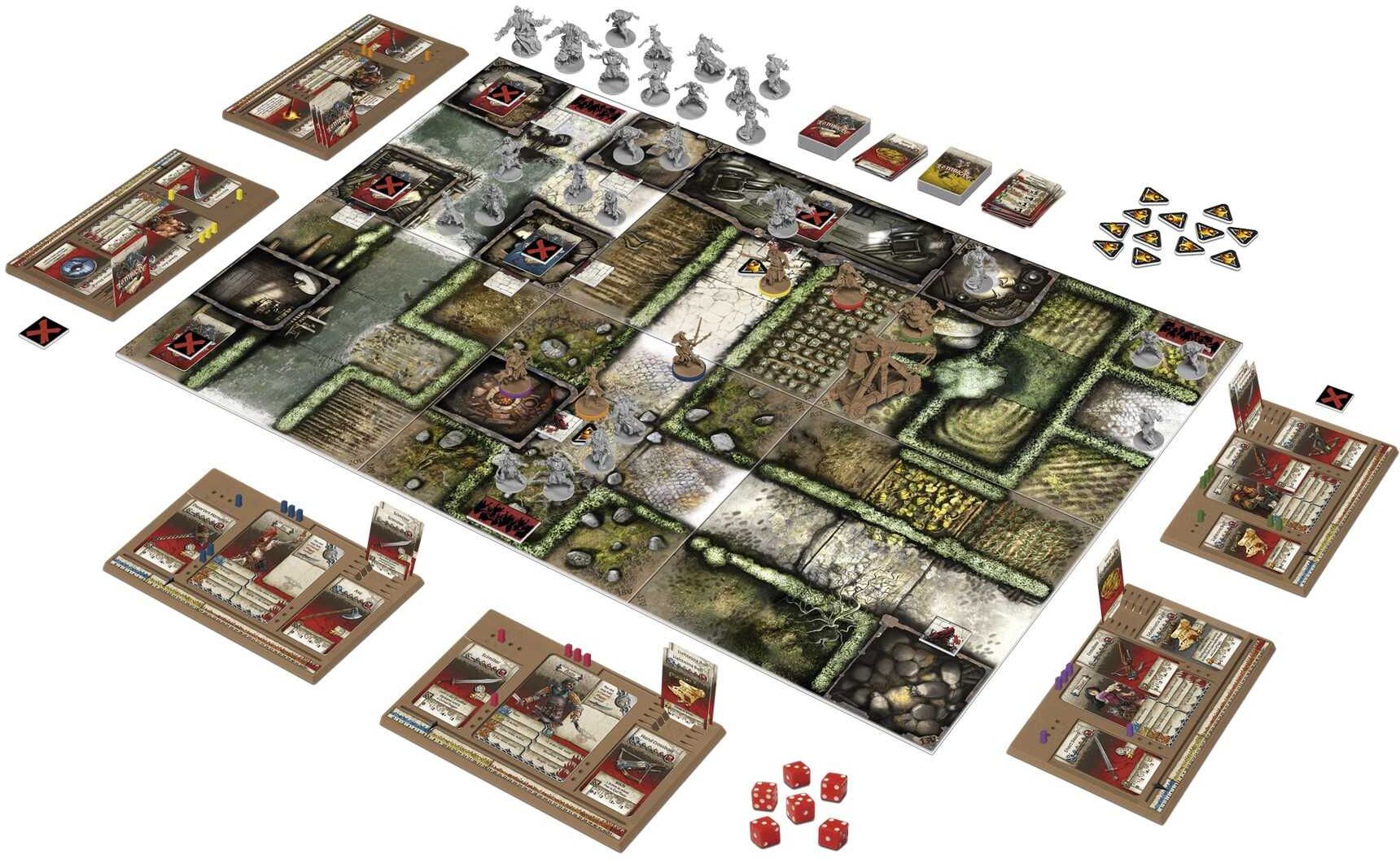 Zombicide: Green Horde - Standalone Cooperative Fantasy Board Game by Guillotine Games
