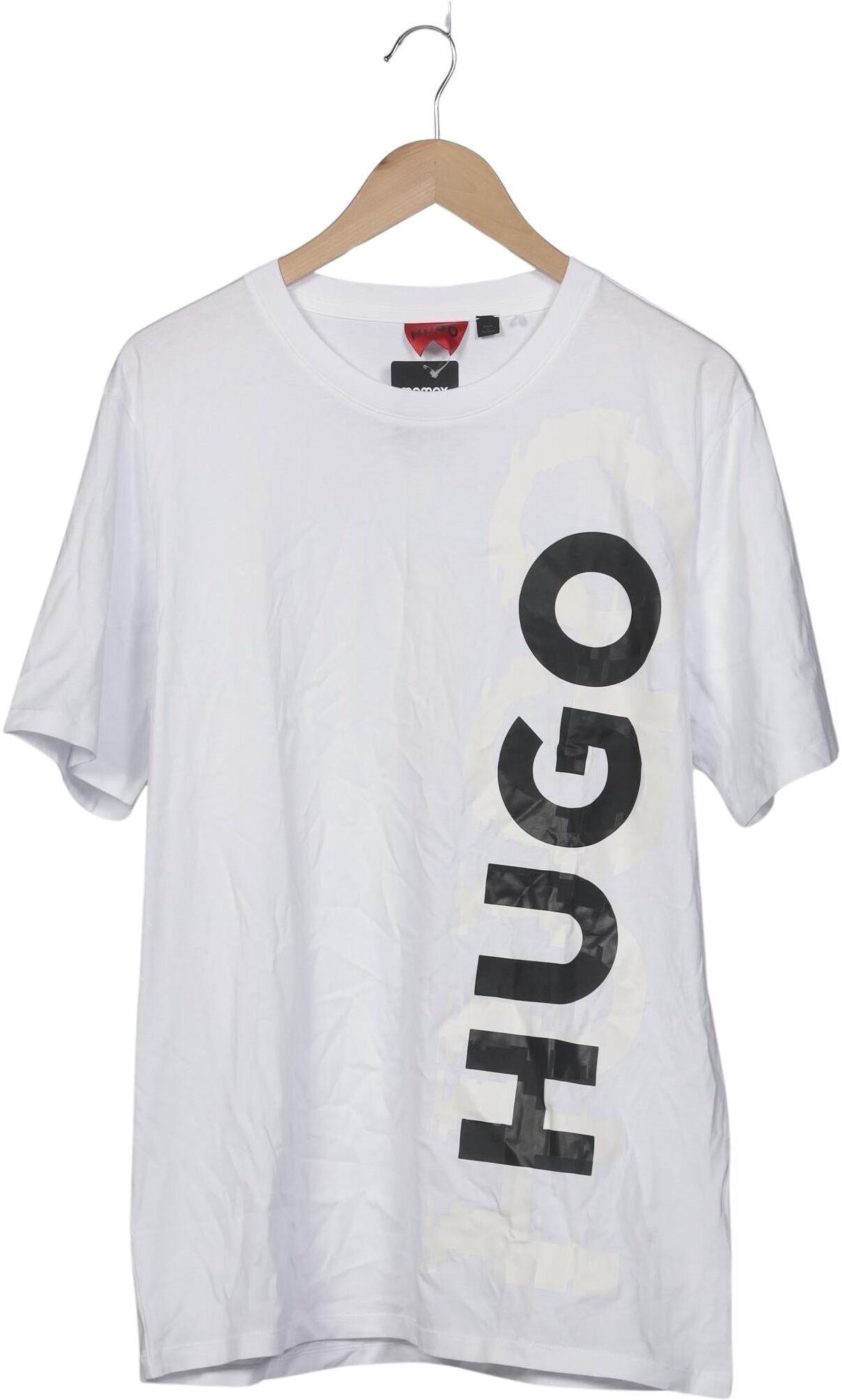 Hugo by Hugo Boss Herren T-Shirt, Weiß, Gr. XL, Baumwolle - Second Hand