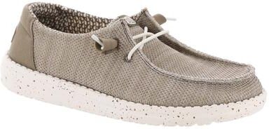 Hey Dude Wendy Stretch Sox - Womens 7 Brown Slip On Medium