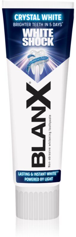BlanX White Shock Instant White bleichende Zahnpasta 75 ml