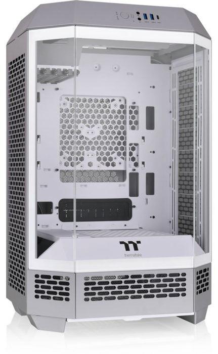 PC-Gehäuse Thermaltake The Tower 300, Mini-Tower, Micro-ATX, 2x 140mm Lüfter, USB 3.0 Typ-C, Gehärtetes Glas, Farbe: Limestone