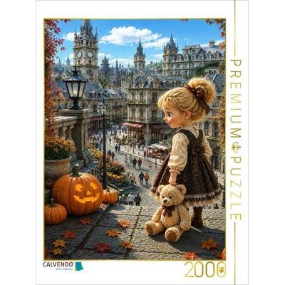 CALVENDO Puzzle Das Kürbisfest | 2000 Teile Lege-Größe 90x67cm Foto-Puzzle für glückliche Stunden