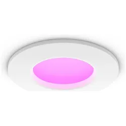 Philips Hue, Einbauleuchte, White & Color Ambiance Slim Recessed (Kunststoff, Metall)
