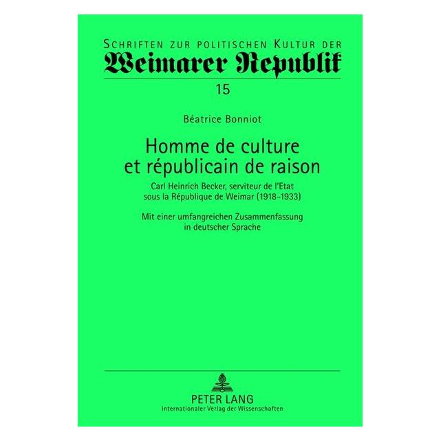 Peter Lang Bonniot:Homme de culture et républicain (Französisch, Hardcover, Béatrice Bonniot) (67836308)