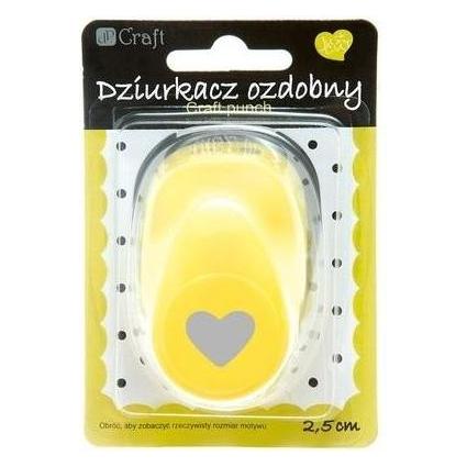 DP Craft Dekorativer Locher 2,5 cm Herz (41909819)