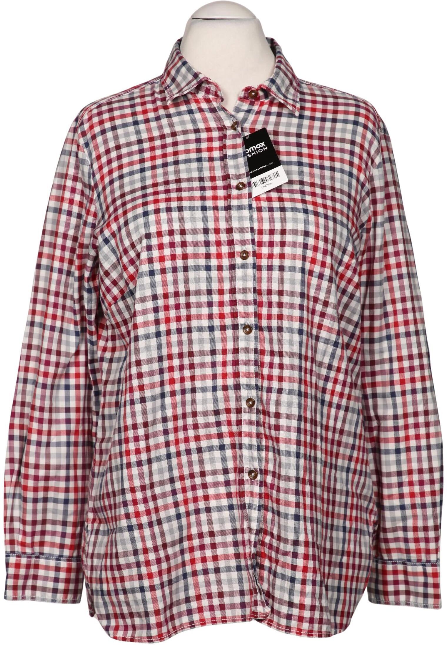 Walbusch Damen Bluse, Mehrfarbig, Gr. XL, Baumwolle - Second Hand
