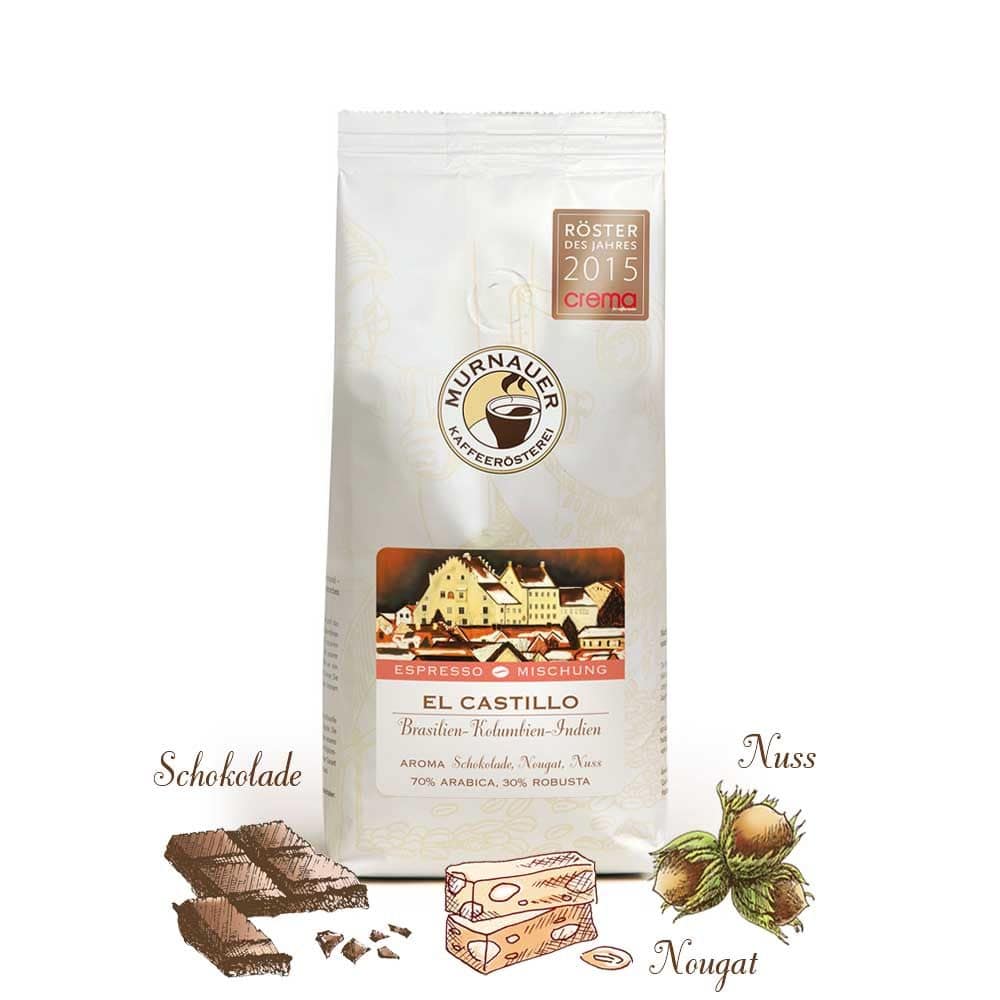 Murnauer Kaffeerösterei El Castillo 4260258371147