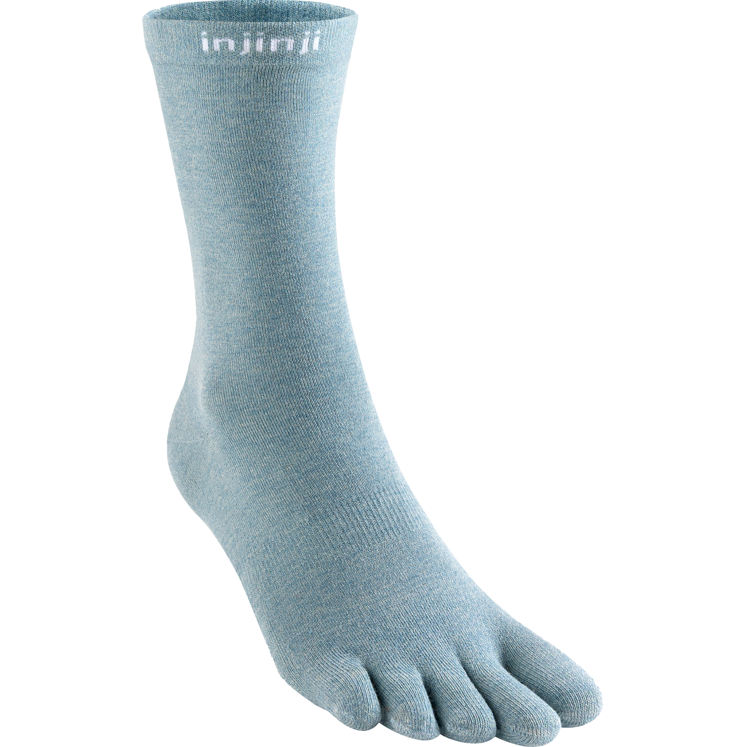 Injinji Liner Crew Wandersocken blau Größe 40.5 Camping Widerstandsfähig